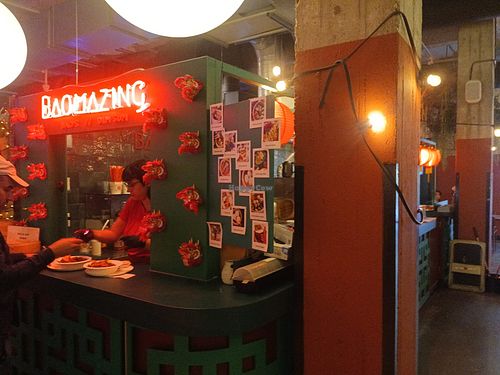 Ordering area at Baomazing (foodhallen) in Zuid-holland