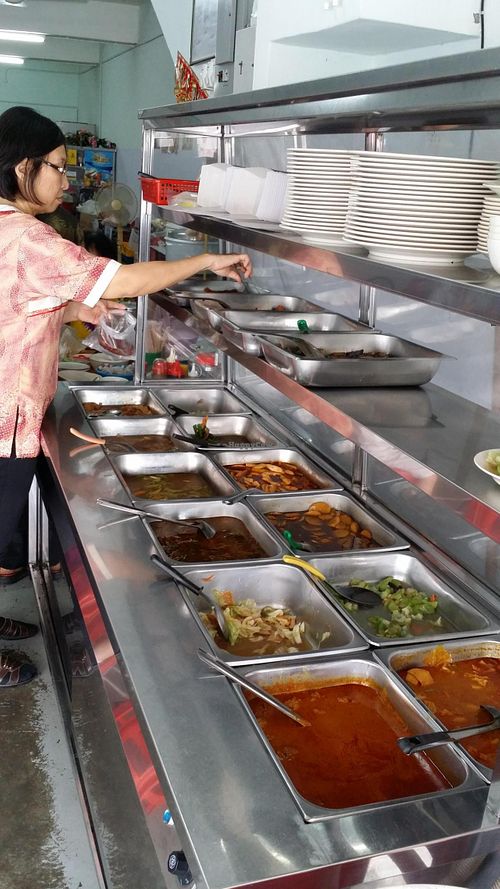 buffet at Sun and Vege in Bukit Mertajam