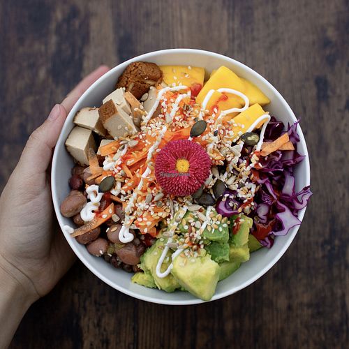 Build your own bowl   at Fins Cafe and Surf in Newquay