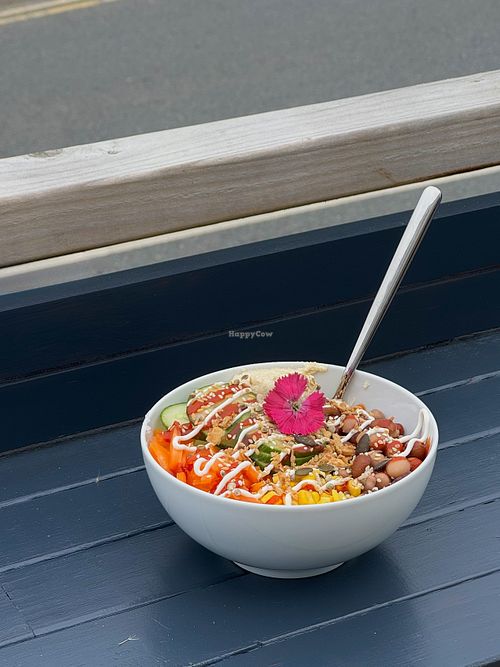 Build your own bowl  at Fins Cafe and Surf in Newquay