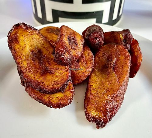 Fried plantains at Sweet Dee's Jerk Dubai in Dubai