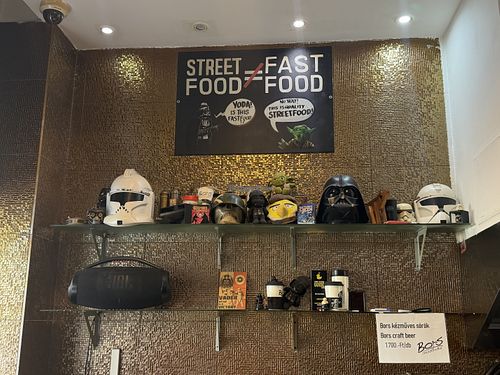   at Bors GasztroBár in Budapest
