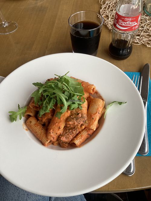 Vegan rigatoni.   at Restaurant Sardiinid in Tallinn