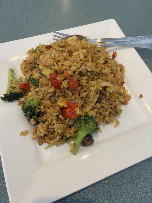 Vegetable Fried Rice Vegan  at Sushi 9 in Mobile