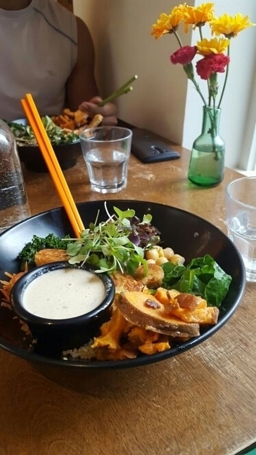 Trainer's Bowl at Live Organic Food in Toronto