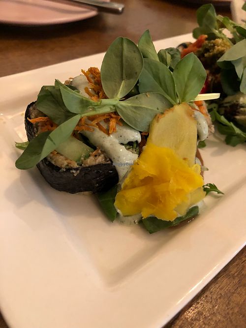 Raw sushi at Live Organic Food in Toronto
