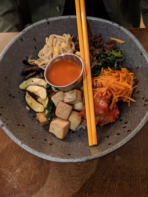 Bibimbap at Live Organic Food in Toronto