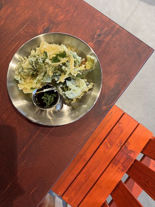 Tempura. (Wegan)  at Dust Kitchen in Gdansk