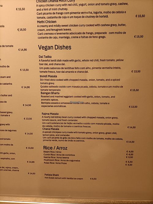  at Komal Indian Restaurant and Bar in Portimao