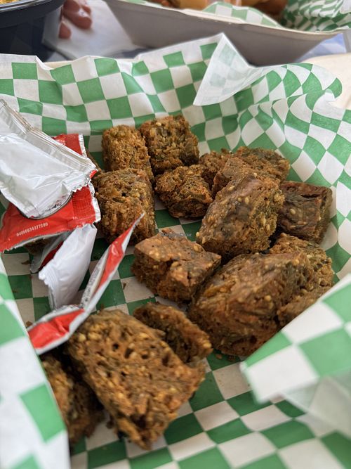 Cilantro bhaji   at Foodie Mumbhaiya in Portland