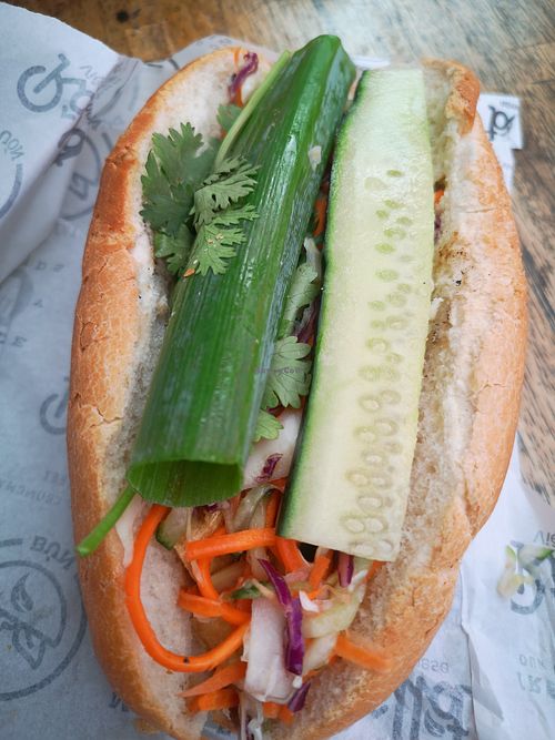 Tofu Banh Mi at Roll'd in Mandurah
