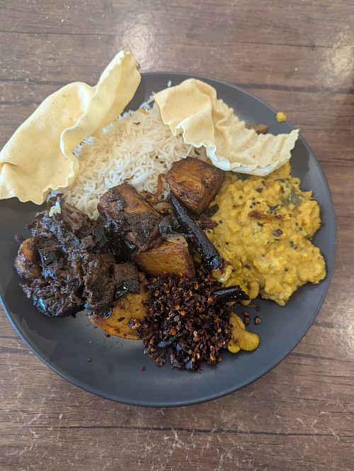 All the vegan curries at The Mudpot in City Of Swan
