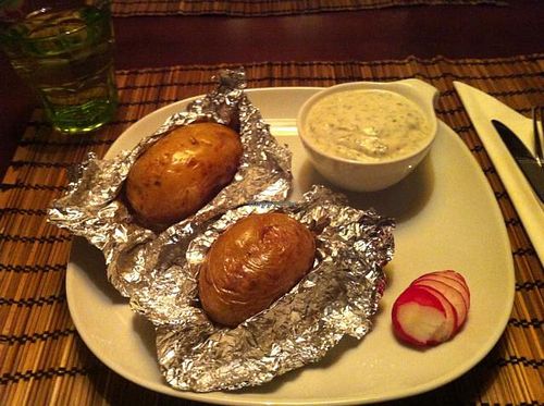 Gorgeous supper! international vegan cuisine at Villa Vegana in Mallorca