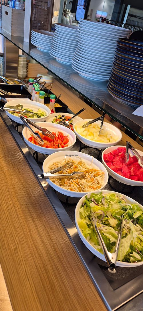 Salad buffet at Green Sushi - Suomenoja  in Espoo