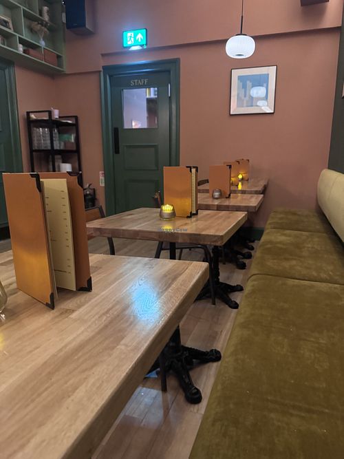 Seats   at Vessel in Edinburgh