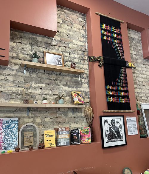   at Anticonquista Café in Chicago