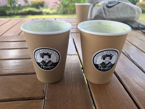 Matcha latte with oat milk at Himiko Matcha Cafe  in Nairobi