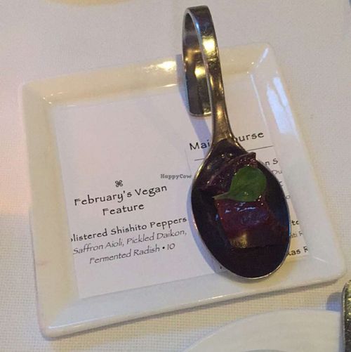 beet at Equinox Restaurant in Washington