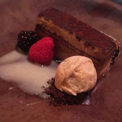 tiramisu at Equinox Restaurant in Washington