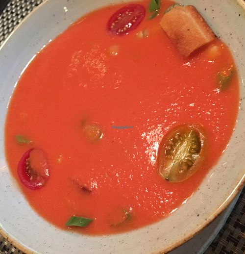 gazpacho  at Equinox Restaurant in Washington