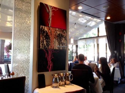 interior at Equinox Restaurant in Washington