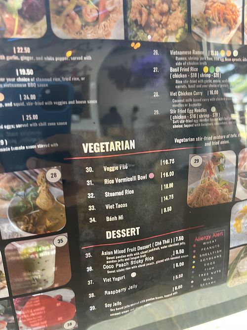 Menu  at Chill Zone Cafe in Arlington