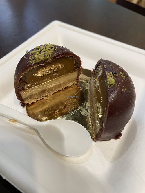   at Grezzo Raw Chocolate in Rome