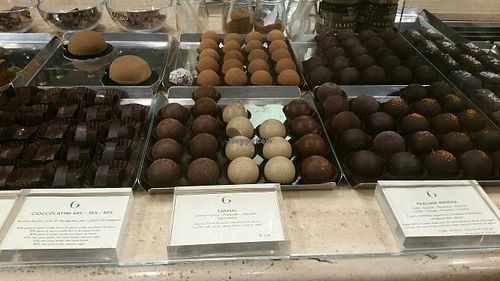 More vegan chocolate goodness! at Grezzo Raw Chocolate in Rome