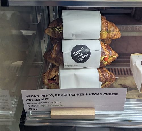 Filled Savoury Croissant at Knead & Grind  in Clitheroe