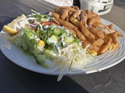 Chakalaka-Teller mit Sojastreifen  at Sidad Kebap & Pizza  in Freiburg