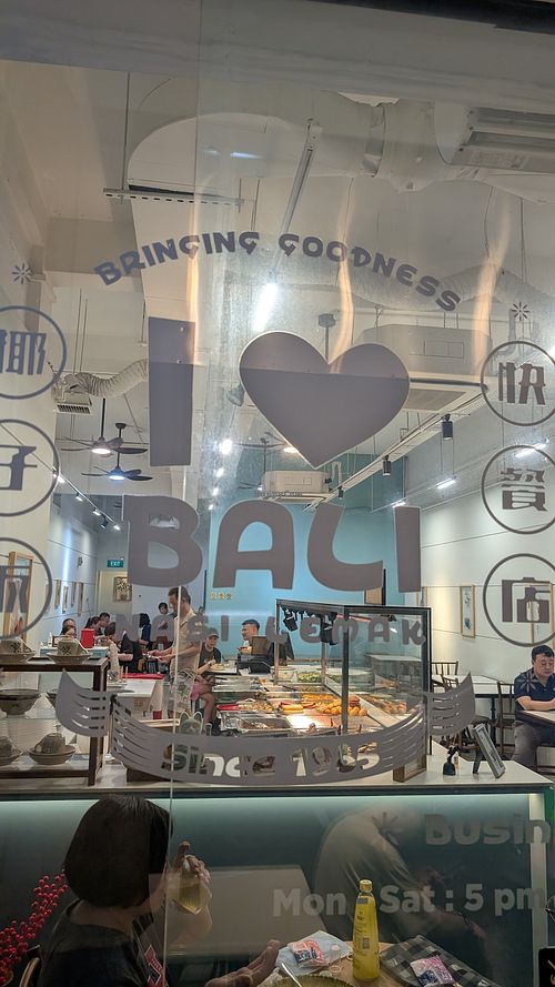  at Bali Nasi Lemak in Singapore
