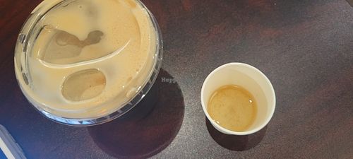 Nitro Cold brew w/salted cardamom syrup, both homemade at Firecreek Coffee Company in Flagstaff