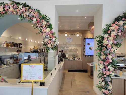  at Roses & Berries Cafe in Dubuque