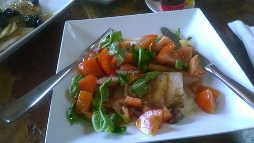 Bruschetta at the Petrie Dish at fuel at the petre dish in Wanganui