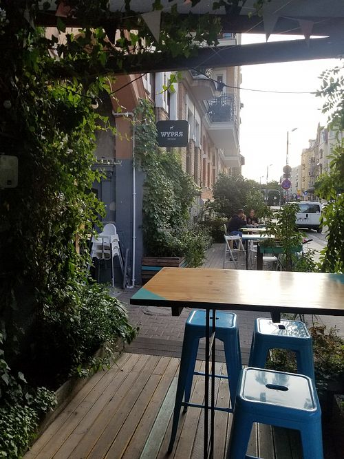 From patio at Wypas in Poznan