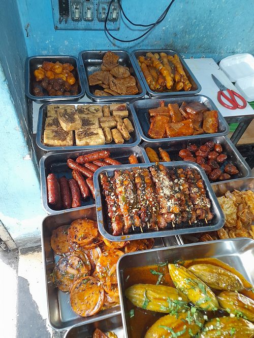 Com chay selection at Com chay Vạn Duyen in Ho Chi Minh City