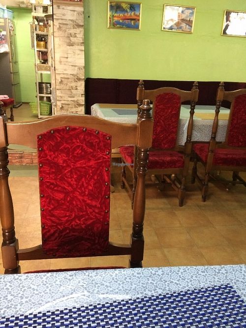 Inside at Kusum Indian Restaurant in Kobe