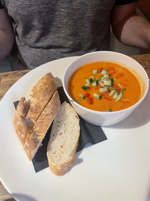 Gazpacho  at Brasserie Nel in Noord-holland