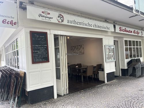 Terrace (usually with seating options)   at Sichuan Ecke in Bayern