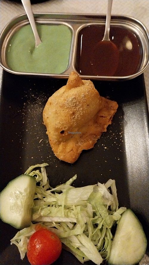 Samosa at Haweli House in Paris