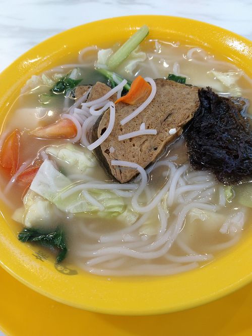 鱼片米粉$5.80 at Miao Shan Vegetarian - 妙善齋 in West Singapore