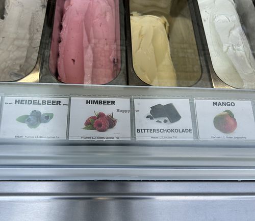 Vegan options  at Eiscafe la Gondola in Goerlitz