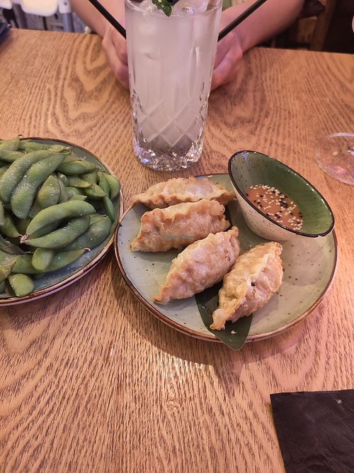 Edamame + Kimchi Gyoza at Hachi - Asian Grill in Bayreuth