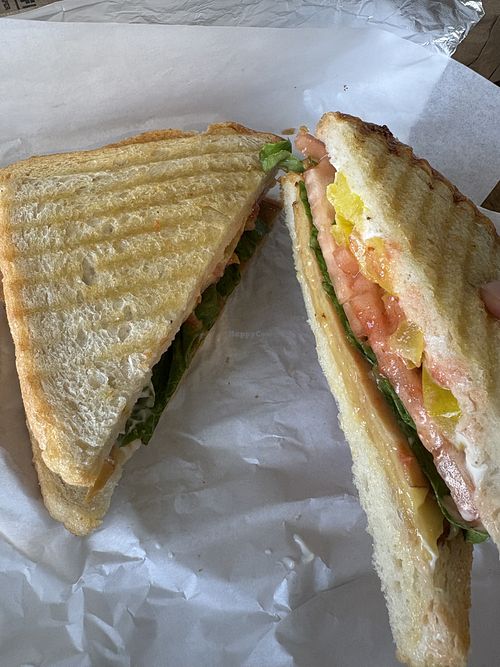 The vegan Italian   at Second Slice Sandwich Shop in Houston