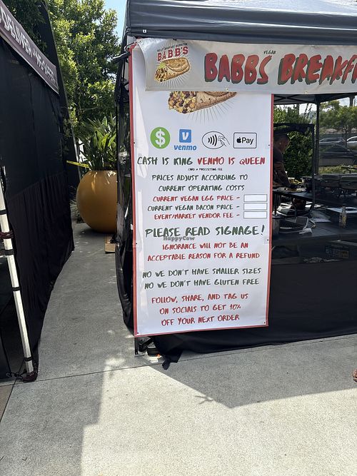   at Babbs Breakfast Burritos - Pop Up in San Diego