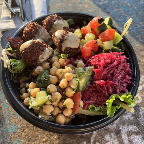 vegan bowl  at Luna Grill in San Diego