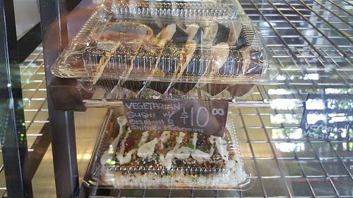 Sushi at Krush Juice Lounge in Apia