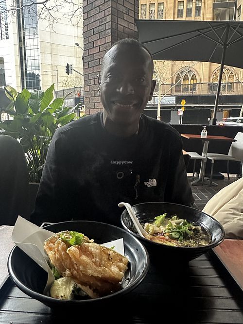 Fresh and tasty ramen full of a range of vegetables and noodles    at Goshu Ramen in Sydney