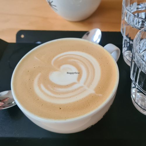 Latte at Emil in Bratislava