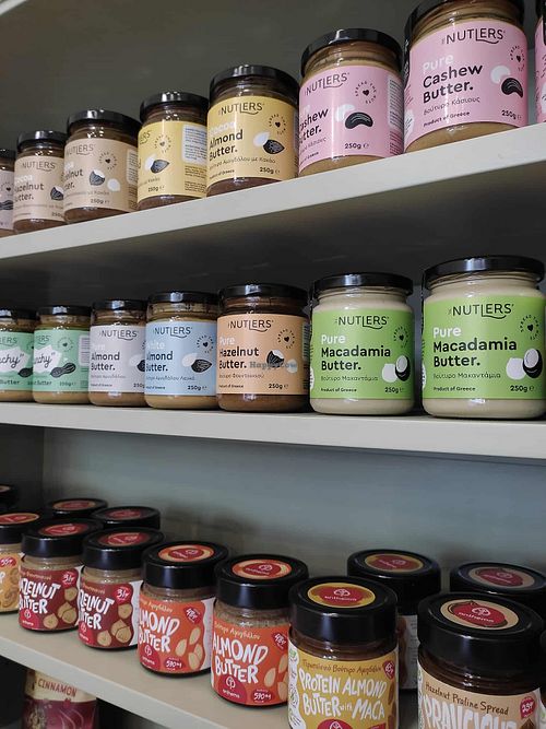 Nut and seed butter at pleria - πλέρια in Rhodes